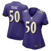 Adisa Isaac Baltimore Ravens Women's Game Jersey Purple - Nike