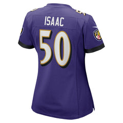 Adisa Isaac Baltimore Ravens Women's Game Jersey Purple - Nike