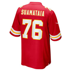 Kingsley Suamataia Kansas City Chiefs Game Jersey Red - Nike