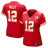 Jared Wiley Kansas City Chiefs Women's Game Jersey Red - Nike