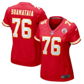 Kingsley Suamataia Kansas City Chiefs Women's Game Jersey Red - Nike