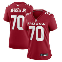 Paris Johnson Jr. Arizona Cardinals Women's Game Jersey Cardinal - Nike