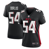 Brandon Dorlus Atlanta Falcons Women's Game Jersey Black - Nike