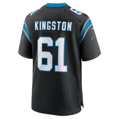 Jarrett Kingston Carolina Panthers Game Jersey Black - Nike