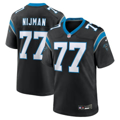 Yosh Nijman Carolina Panthers Game Jersey Black - Nike