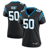 Robert Hunt Carolina Panthers Women's Game Jersey Black - Nike