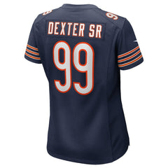 Gervon Dexter Sr. Chicago Bears Women's Game Jersey Navy - Nike