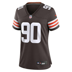Maurice Hurst II Cleveland Browns Women's Game Jersey Brown - Nike