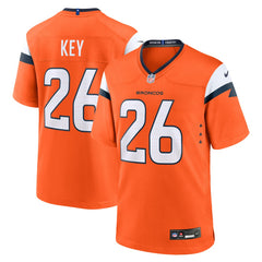 Devon Key Denver Broncos Team Game Jersey Orange - Nike