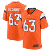 Alex Palczewski Denver Broncos Team Game Jersey Orange - Nike