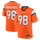 John Franklin-Myers Denver Broncos Team Game Jersey Orange - Nike