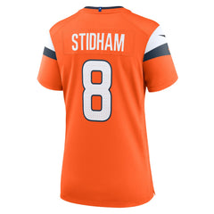 Jarrett Stidham Denver Broncos Women's Team Game Jersey Orange - Nike