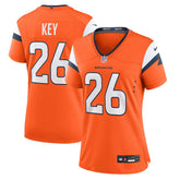 Devon Key Denver Broncos Women's Team Game Jersey Orange - Nike