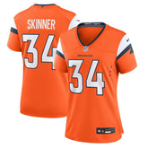 JL Skinner Denver Broncos Women's Team Game Jersey Orange - Nike