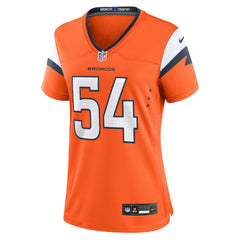 Alex Forsyth Denver Broncos Women's Team Game Jersey Orange - Nike