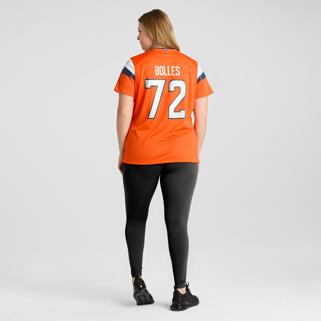 Garett Bolles Denver Broncos Women's Team Game Jersey - Orange | NFL Jerseys