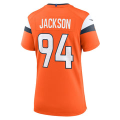 Jordan Jackson Denver Broncos Women's Team Game Jersey Orange - Nike