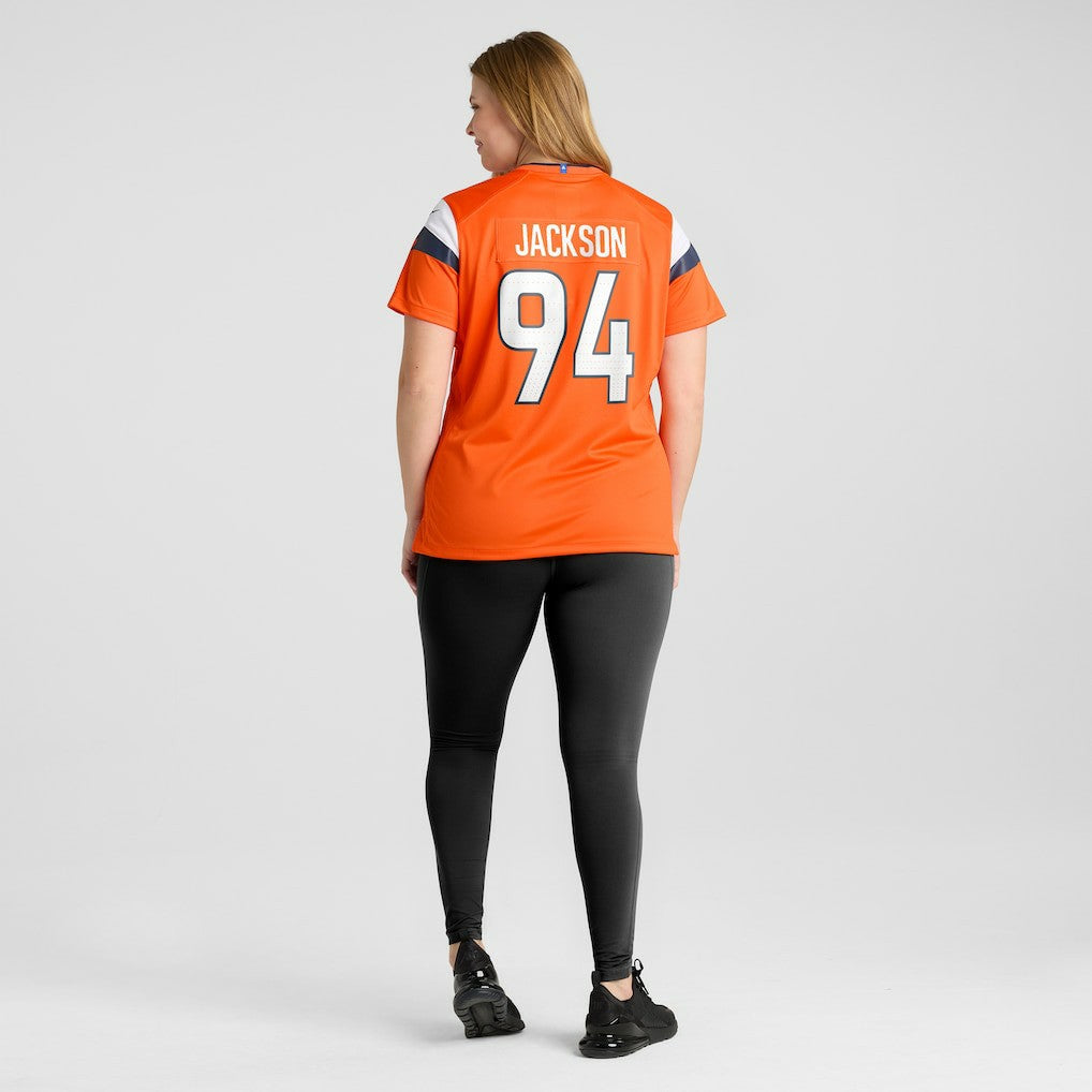 Jordan Jackson Denver Broncos Women's Team Game Jersey - Orange | NFL Jerseys