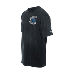 New Era - Minnesota Timberwolves Old School Sport Enzyme Wash Oversized T-Shirt - Black