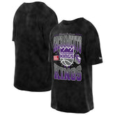 New Era - Sacramento Kings Old School Sport Vintage Wash T-Shirt - Black