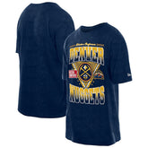 New Era - Denver Nuggets Old School Sport Vintage Wash T-Shirt - Navy