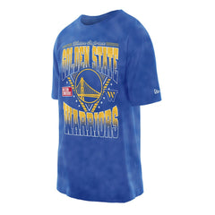 New Era - Golden State Warriors Boxy Old School Sport Vintage Wash T-Shirt - Royal