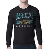 Jacksonville Jaguars Starter Retro Team Logo Long Sleeve T-Shirt Black - NFL