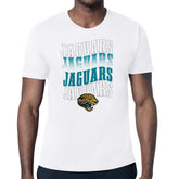 Jacksonville Jaguars Starter Repeat Wordmark Retro Team Logo T-Shirt White - NFL