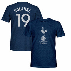 Dominic Solanke Tottenham Hotspur 1863FC Retro Player Name & Number Tri-Blend T-Shirts - Navy