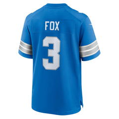 Jack Fox Detroit Lions Team Game Jersey Blue - Nike