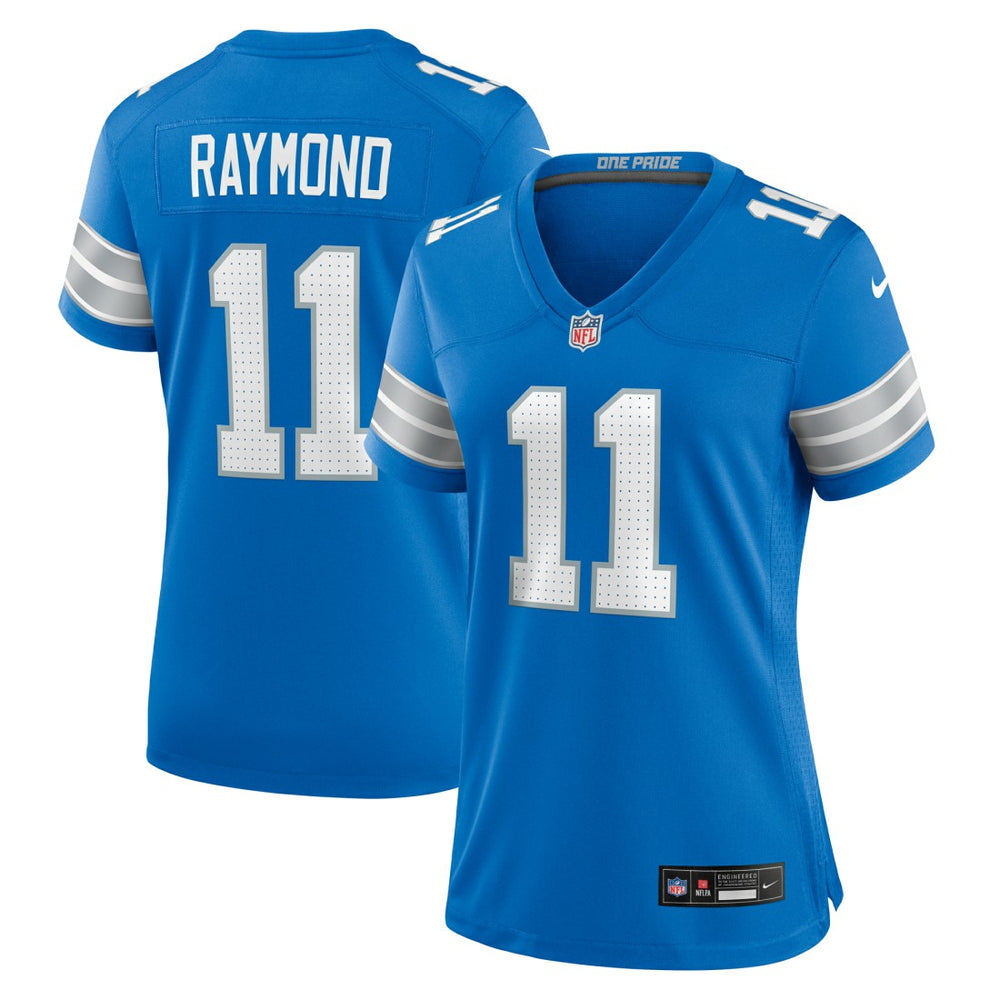 Kalif Raymond Detroit Lions Women's Team Game Jersey Blue - Nike