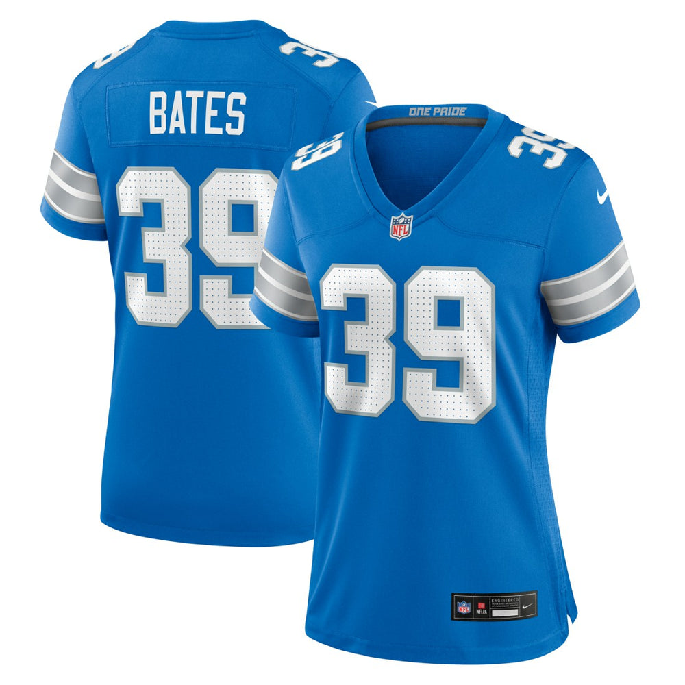 Jake Bates Detroit Lions Women's Team Game Jersey Blue - Nike