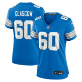 Graham Glasgow Detroit Lions Women's Team Game Jersey Blue - Nike