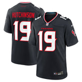 Xavier Hutchinson Houston Texans Team Game Jersey Navy - Nike