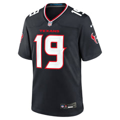 Xavier Hutchinson Houston Texans Team Game Jersey Navy - Nike