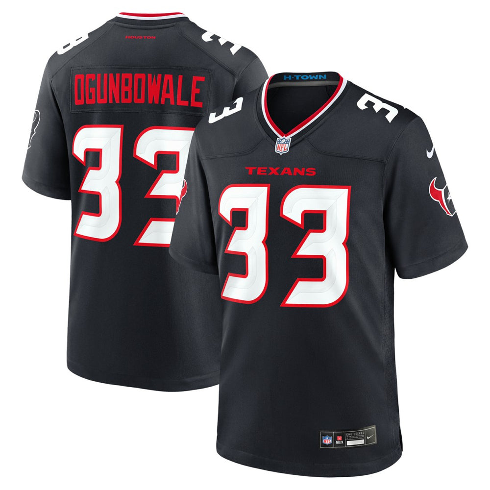 Dare Ogunbowale Houston Texans Team Game Jersey Navy - Nike