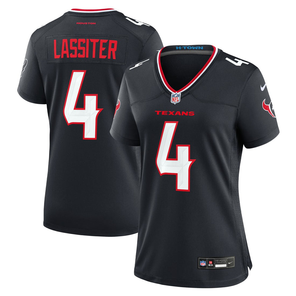 Kamari Lassiter Houston Texans Women's Team Game Jersey Navy - Nike