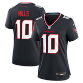 Davis Mills Houston Texans Women's Team Game Jersey Navy - Nike