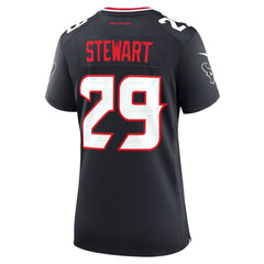 M.J. Stewart Houston Texans Women's Team Game Jersey Navy - Nike