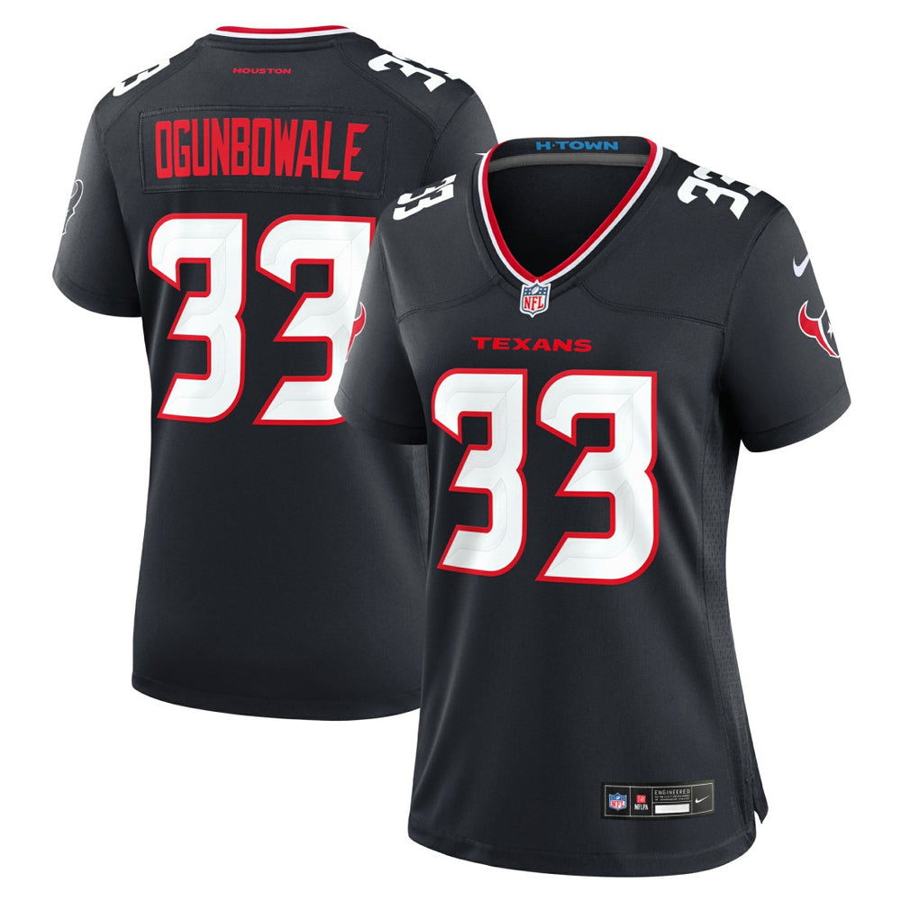 Dare Ogunbowale Houston Texans Women's Team Game Jersey Navy - Nike