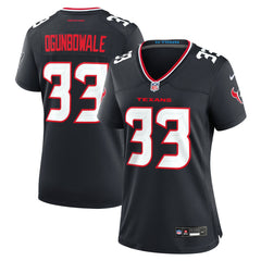 Dare Ogunbowale Houston Texans Women's Team Game Jersey Navy - Nike