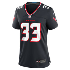 Dare Ogunbowale Houston Texans Women's Team Game Jersey Navy - Nike