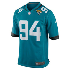 Maason Smith Jacksonville Jaguars Team Game Jersey Teal - Nike