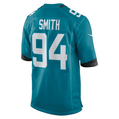 Maason Smith Jacksonville Jaguars Team Game Jersey Teal - Nike