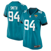 Maason Smith Jacksonville Jaguars Women's Game Jersey Teal - Nike