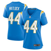Scott Matlock Los Angeles Chargers Women's Game Jersey Powder Blue - Nike