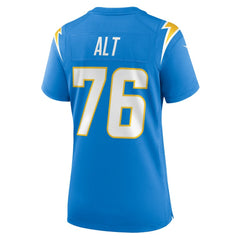 Joe Alt Los Angeles Chargers Women's Game Jersey Powder Blue - Nike