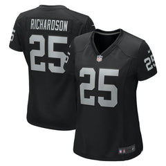 Decamerion Richardson Las Vegas Raiders Women's Game Jersey Black - Nike