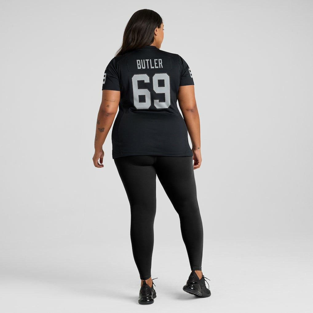 Adam Butler Las Vegas Raiders Women's Game Jersey - Black | NFL Jerseys