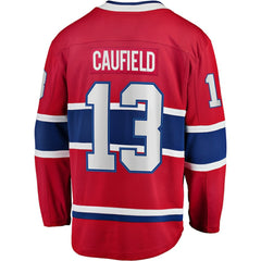 Cole Caufield Montreal Canadiens - Fanatics Home Premier Breakaway Player Jersey Red